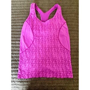 Zella | Purple Fitted Workout Tank Top | Size L